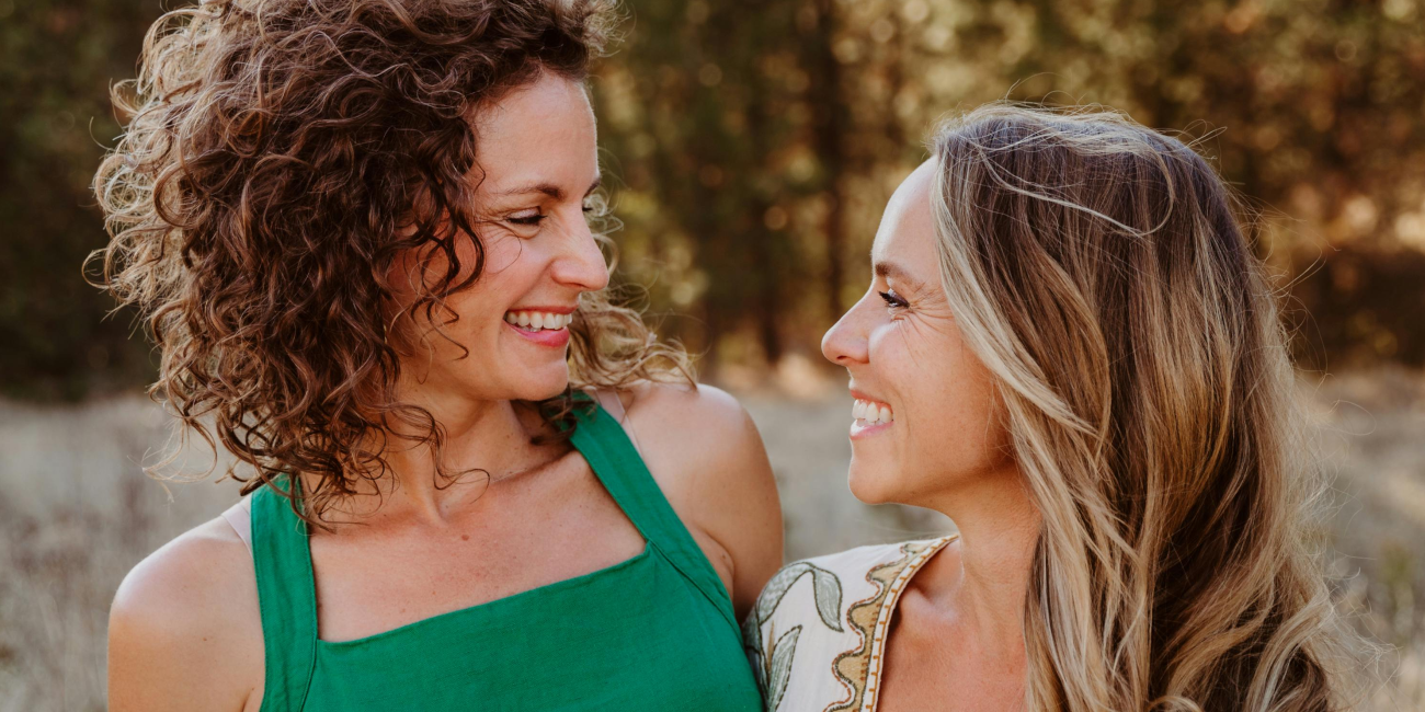 Happy Female Couple