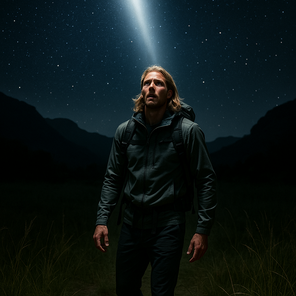 Man Seeing Light