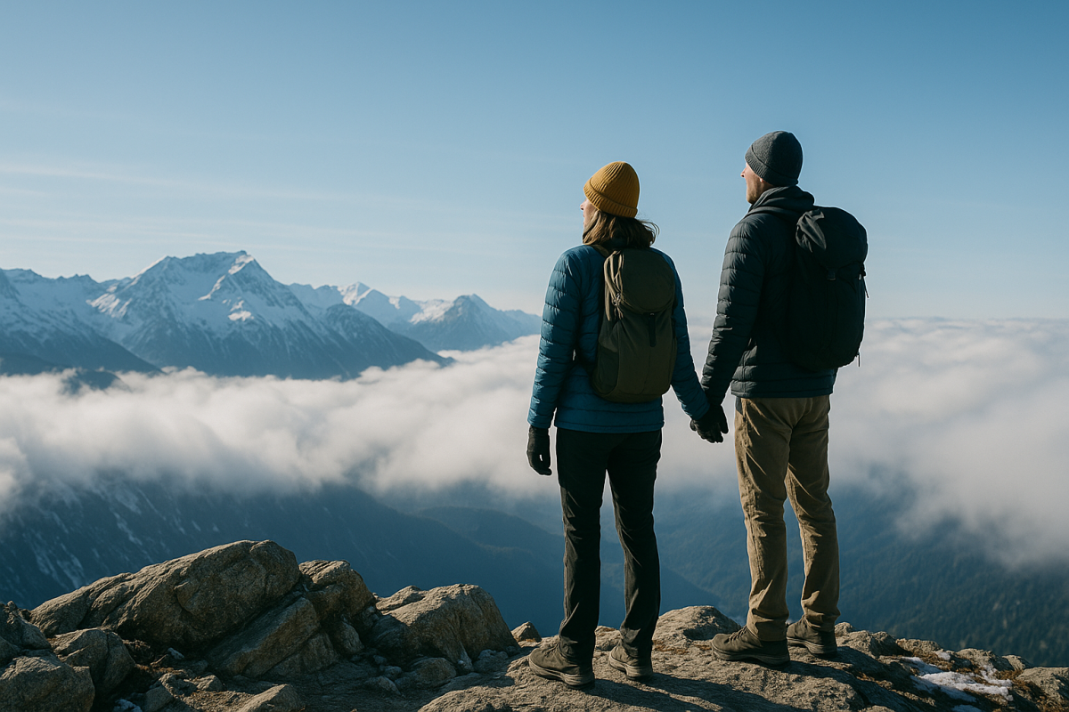 Couple Hiking